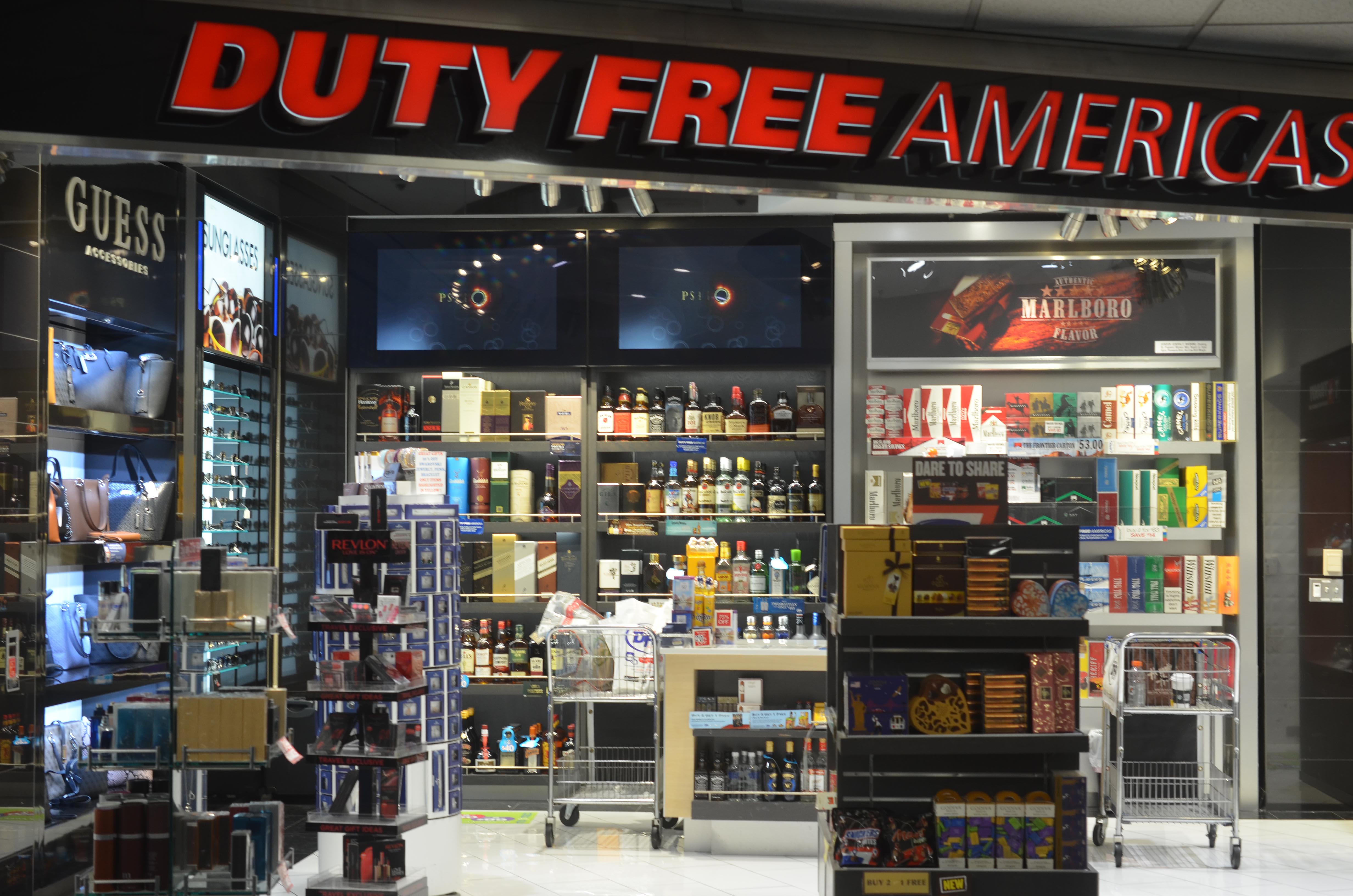 where is duty free